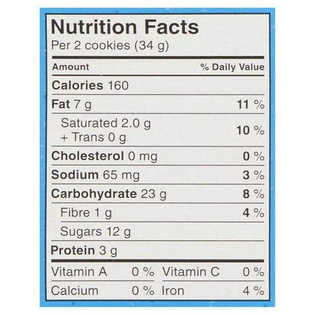 Christie Pirate Oatmeal Peanut Butter Cookies 300g/10.6oz, 6-Pack {Imported from Canada}